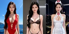 AI魔改女星 杨幂 刘涛 白鹿 张雨绮 第一视角怼脸性爱诱惑代入感太强了